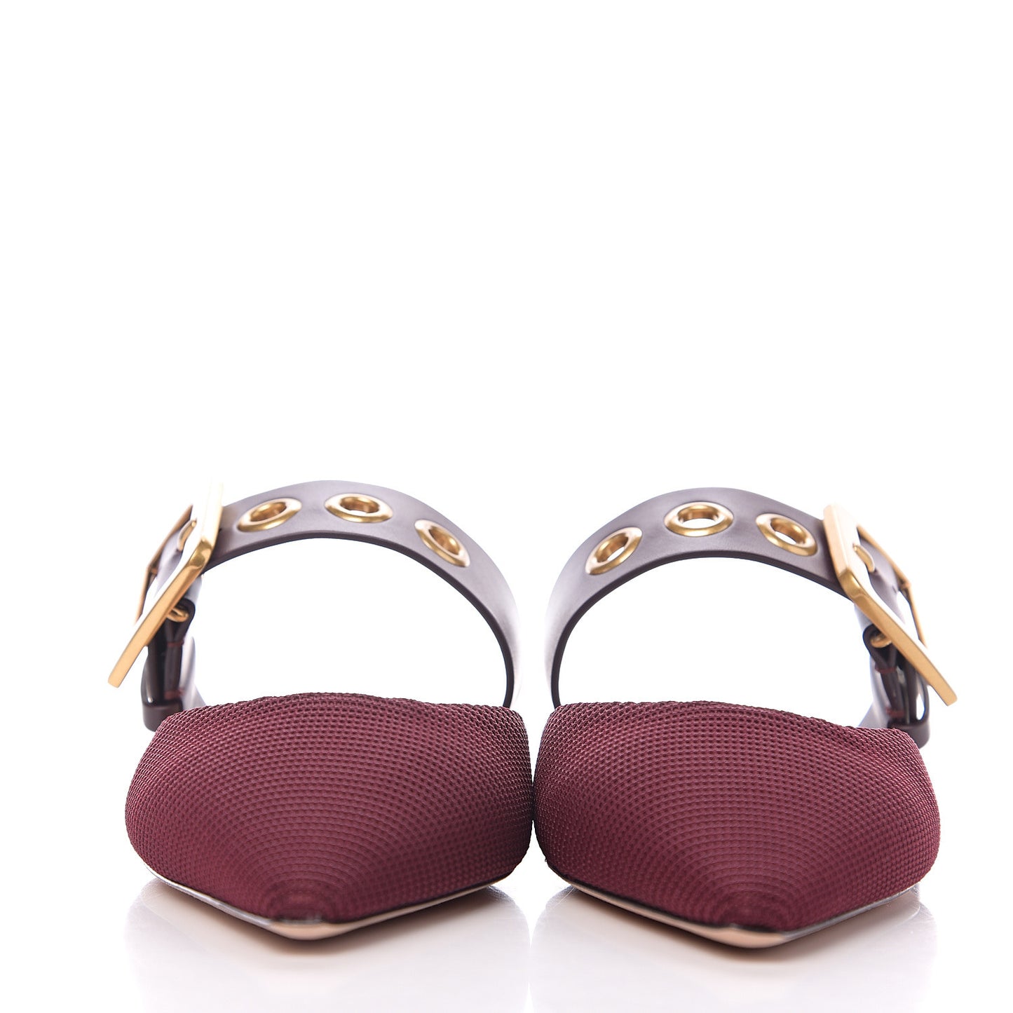 Technical Fabric D-Dior Ballerina Flats 35 Rouge