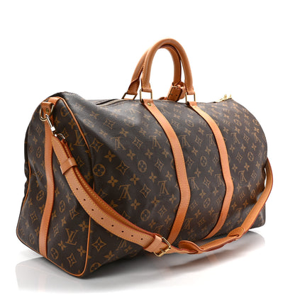 Louis Vuitton Monogram Keepall Bandouliere 50 3 of 17
