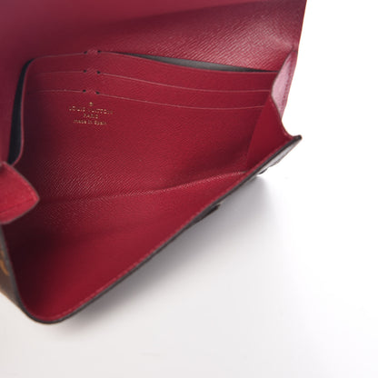 Louis Vuitton Monogram Jeanne Wallet Fuchsia 6 of 9