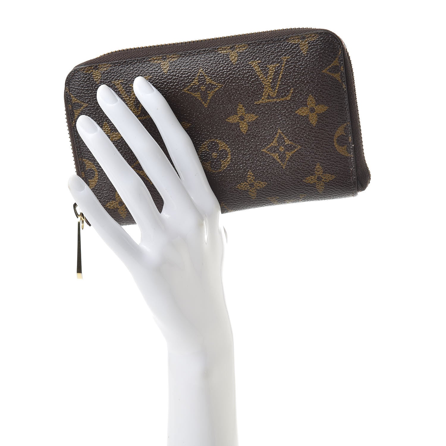 Louis Vuitton Monogram Zippy Compact Wallet 2 of 17