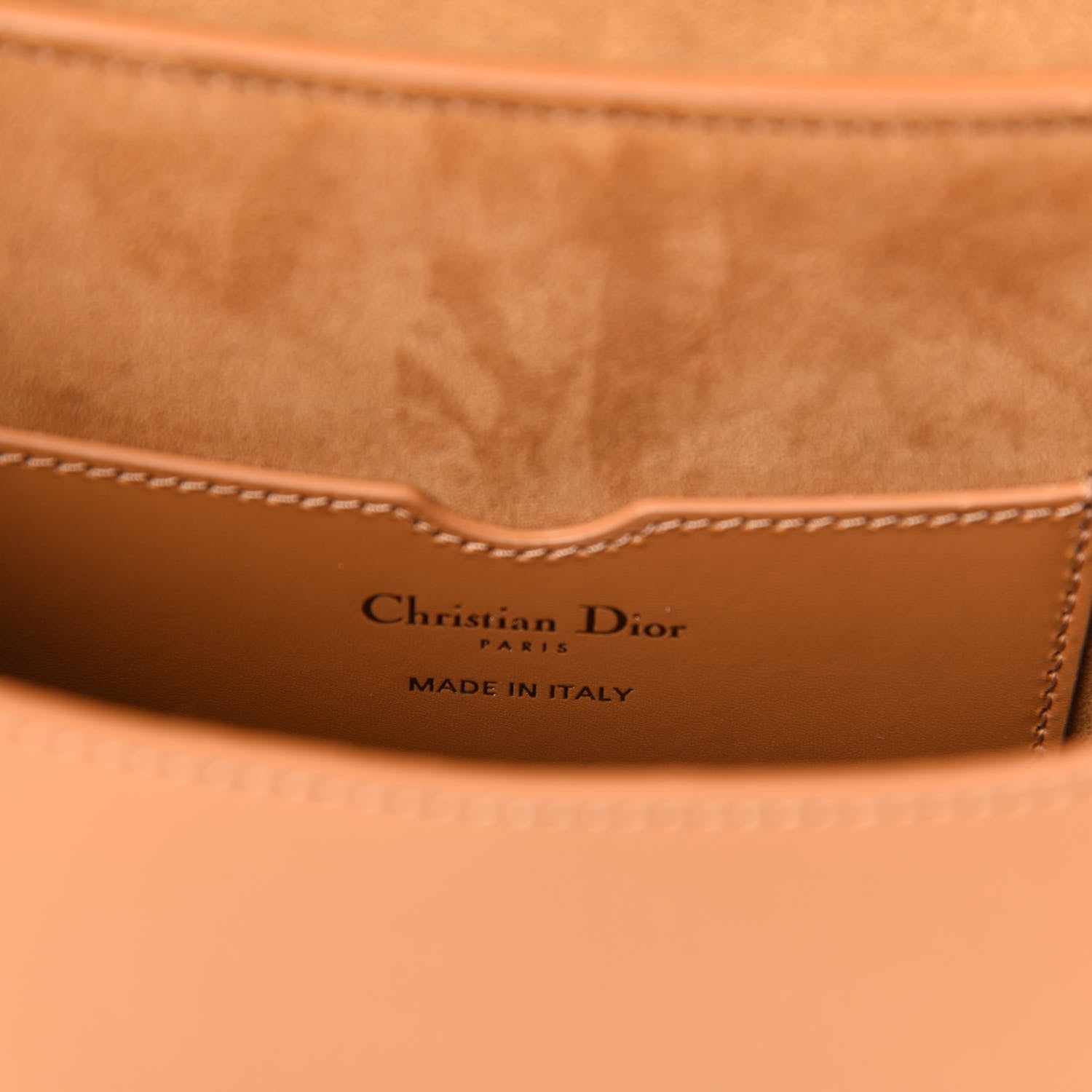 Christian Dior Box Calfskin Medium Bobby Flap Camel 8 of 10
