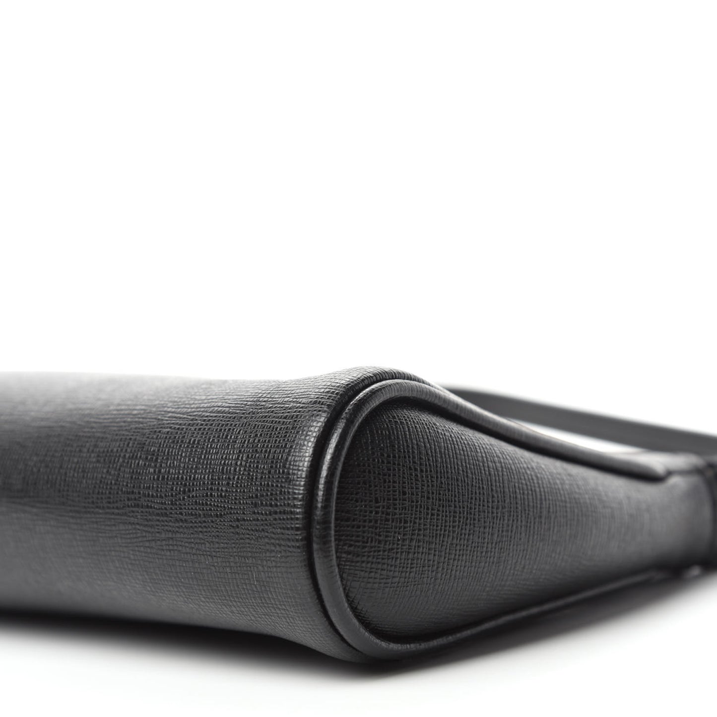 Vitello Elite Mini Pouch Crossbody Black