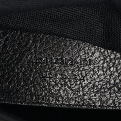 Saint Laurent Berber Chevron Tassel Monogram Large College Bag Black 9 of 12
