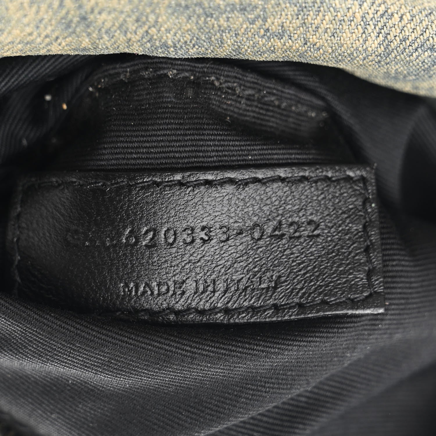 Saint Laurent Denim Quilted Toy Loulou Puffer Monogram Chain Satchel Blue Cinnamon 7 of 11