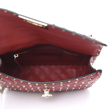 Valentino Garavani Nappa Medium Rockstud Spike Shoulder Bag Rosso Valentino 5 of 10
