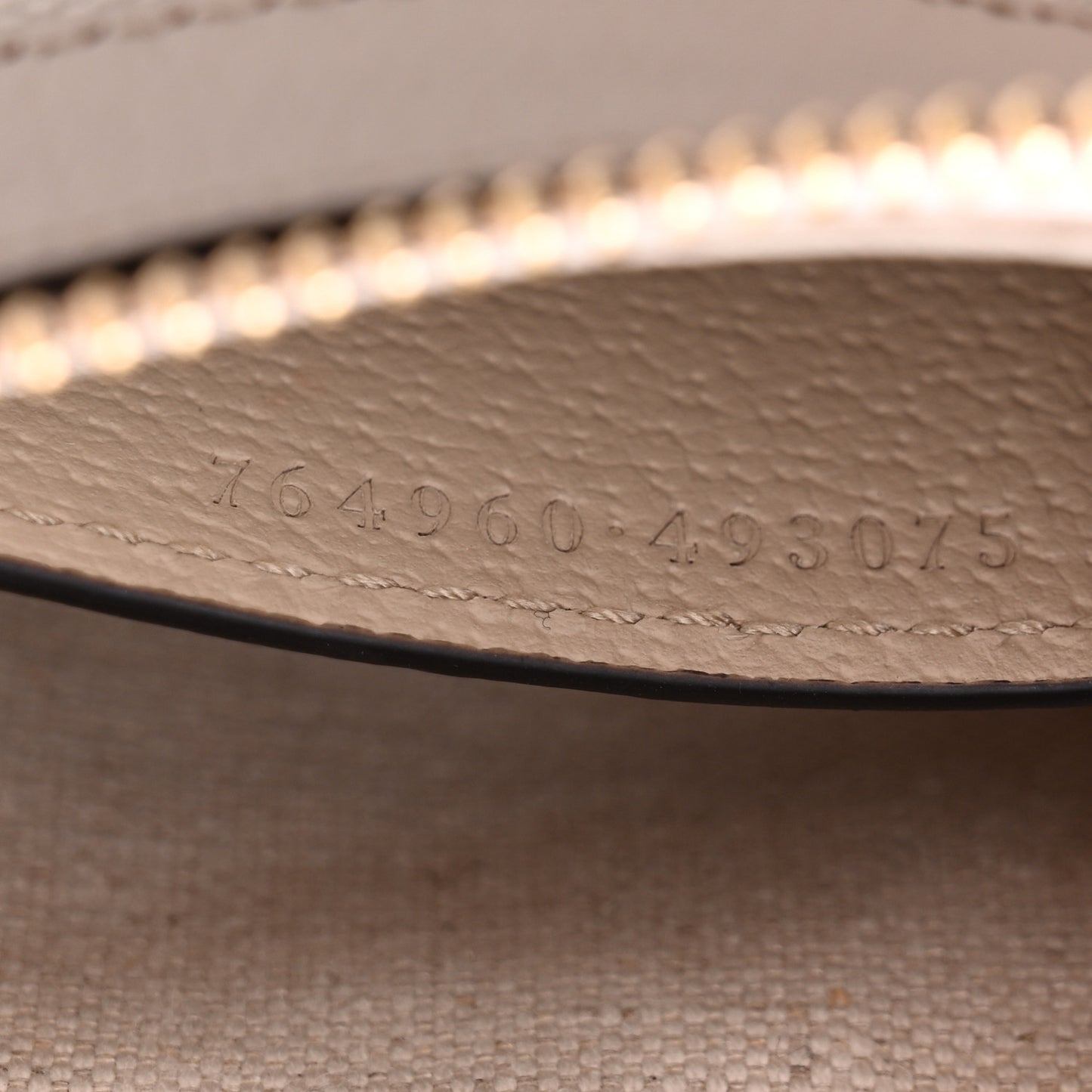 GG Supreme Monogram Textured Dollar Calfskin Web Mini Ophidia GG Handbag Beige Mystic White Oatmeal