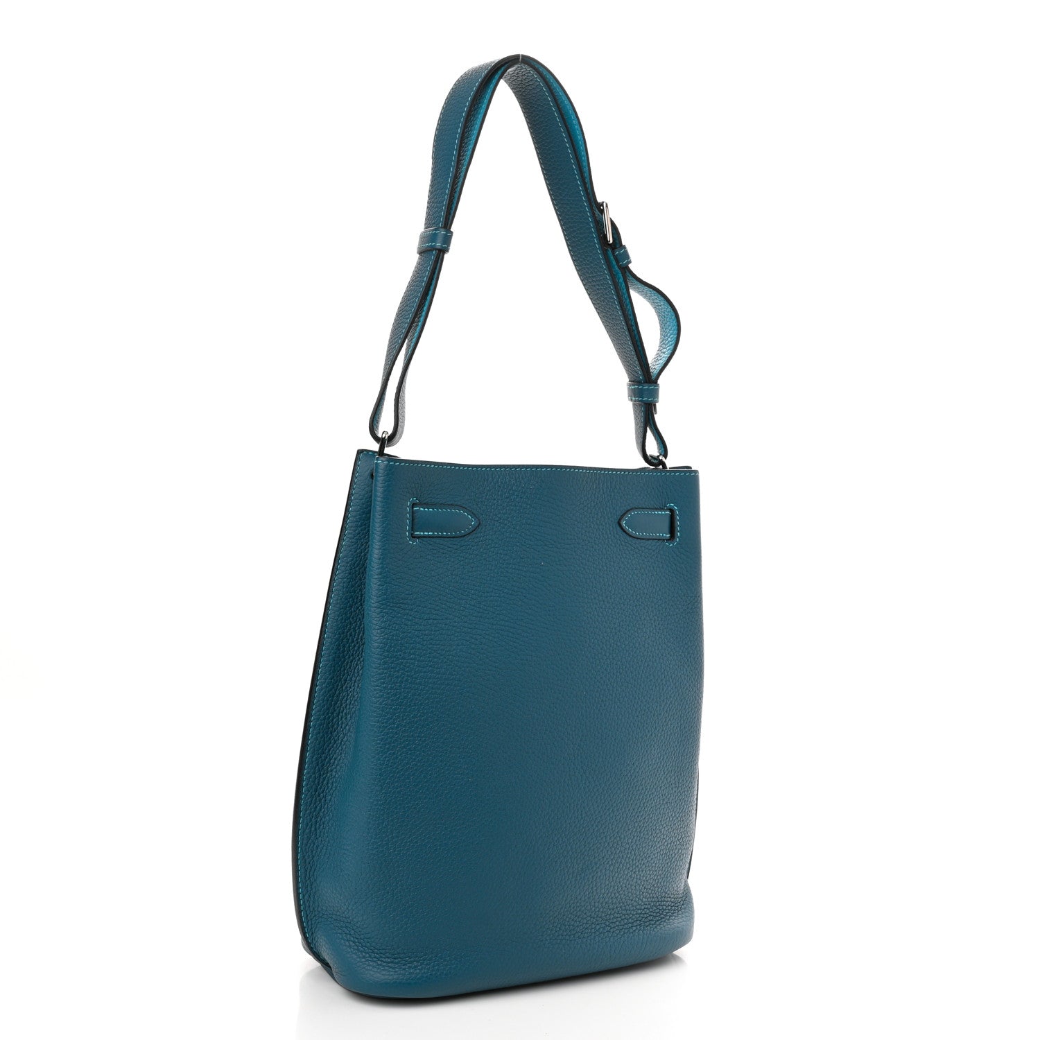 Hermes Togo Verso So Kelly 22 Bleu Izmir Turquoise 3 of 11