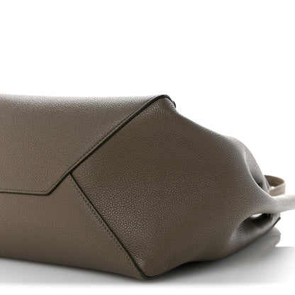 Celine Soft Grained Calfskin Small Belt Cabas Phantom  Taupe 10 of 12