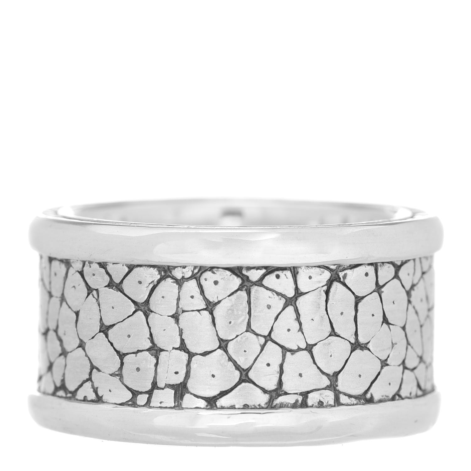 David Yurman Sterling Silver 13mm Streamline Band Ring 61 9.5 1 of 5