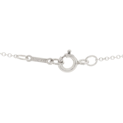 Tiffany Sterling Silver 11mm Elsa Peretti Bean Pendant Necklace 6 of 6