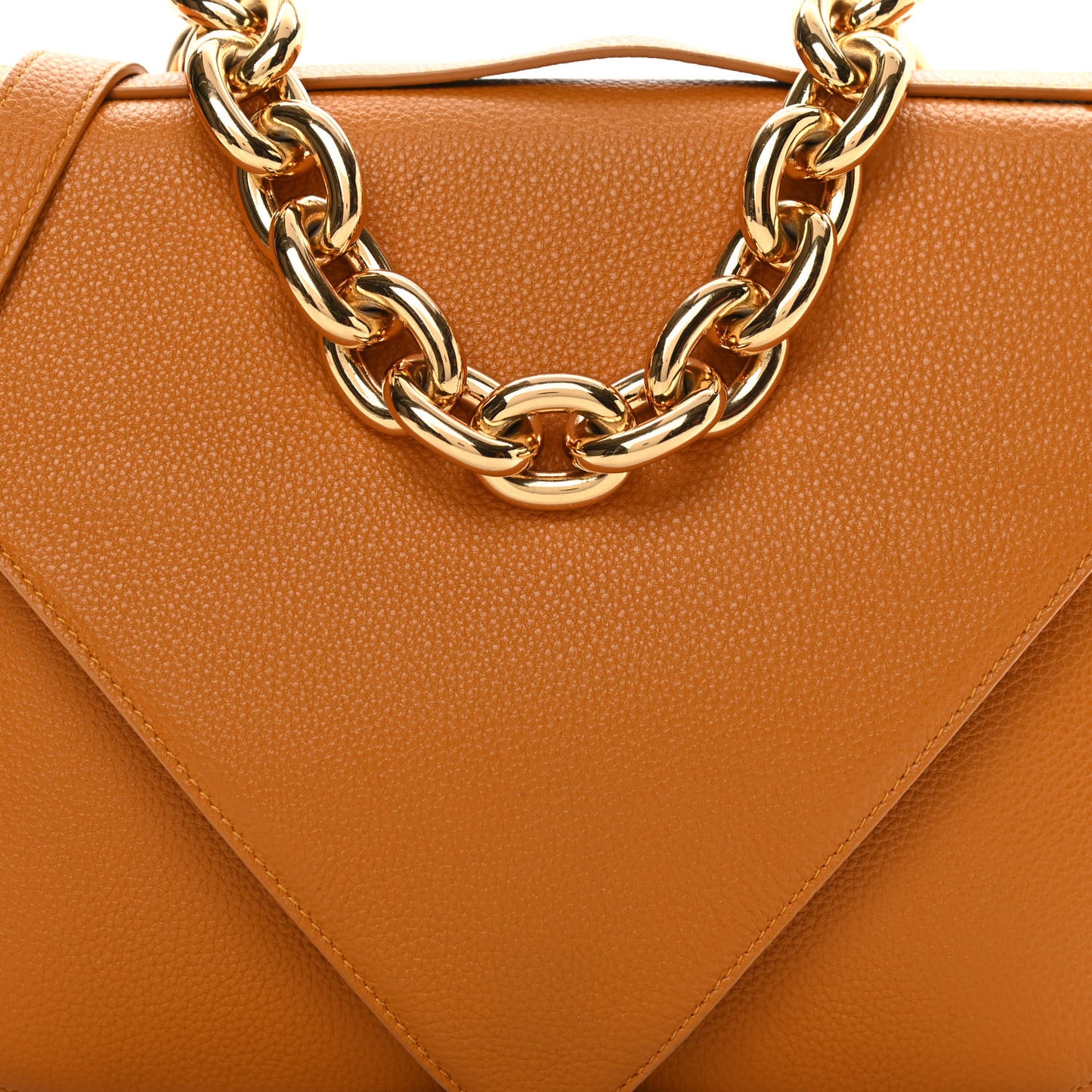 Calfskin Mount Envelope Bag Cob