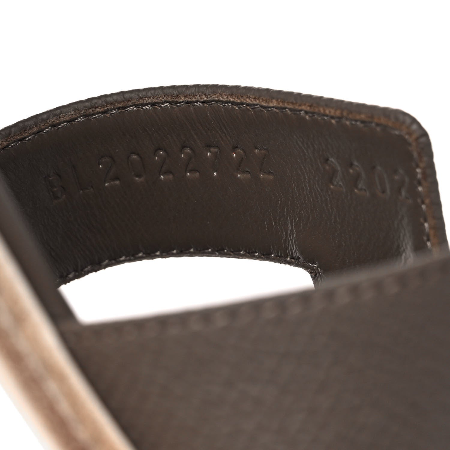 Hermes Epsom Oran Sandals 40 Etoupe 8 of 9