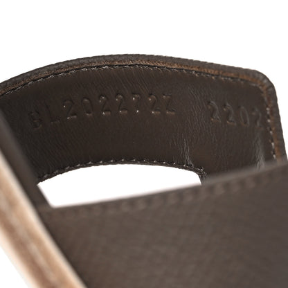 Hermes Epsom Oran Sandals 40 Etoupe 8 of 9