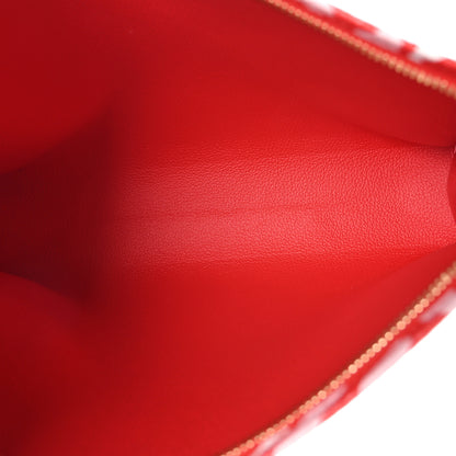 Louis Vuitton Monogram Giant Crafty Pochette Toiletry 26 Rouge Rose Creme 5 of 8