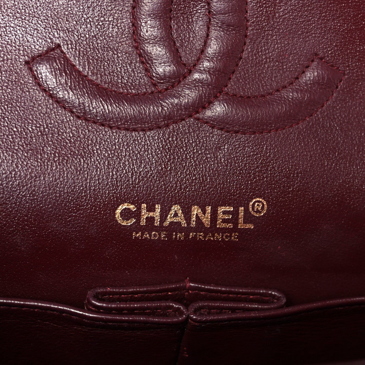 Chanel Lambskin Quilted Medium Double Flap Black 6 of 12