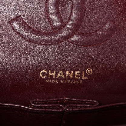 Chanel Lambskin Quilted Medium Double Flap Black 6 of 12