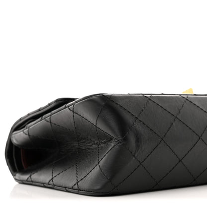Chanel Aged Calfskin Quilted 2.55 Reissue 226 Flap Black 9 of 11