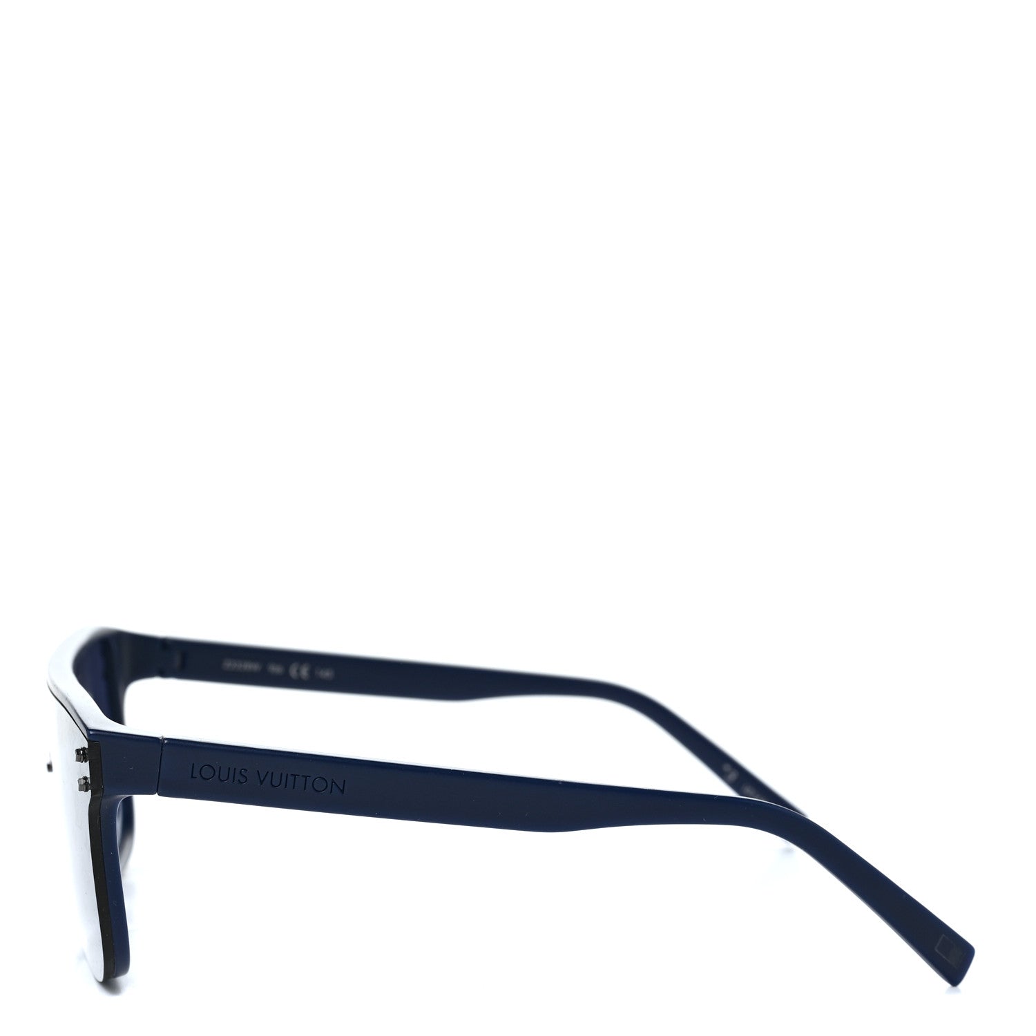 Louis Vuitton Acetate Monogram Waimea Sunglasses Z2328W Blue 3 of 8