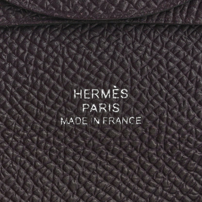 Hermes Epsom Bastia Coin Purse Raisin 7 of 8