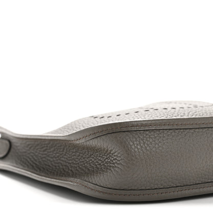 Hermes Taurillon Clemence Evelyne TPM Etain 9 of 13