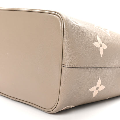 Louis Vuitton Empreinte Monogram Giant Neonoe MM Tourterelle Creme 10 of 10