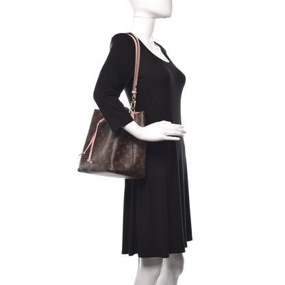 Louis Vuitton Monogram Neonoe MM Rose Poudre 2 of 8