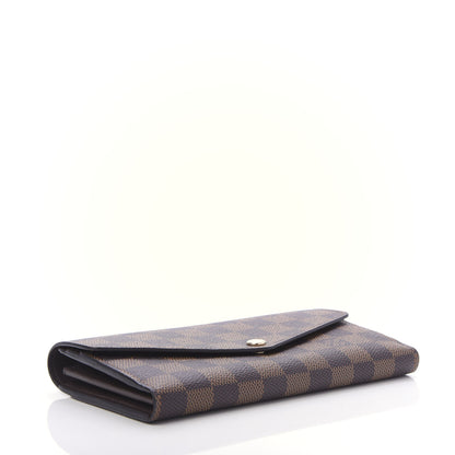 Louis Vuitton Damier Ebene Sarah Wallet NM 4 of 9