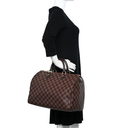 Louis Vuitton Damier Ebene Speedy 35 2 of 10