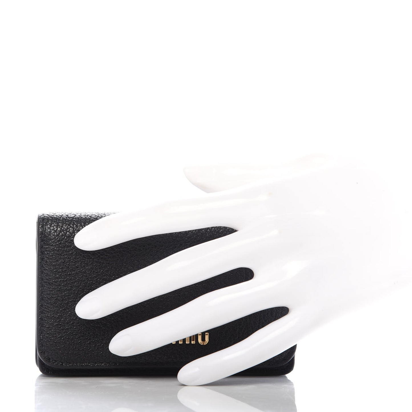 Madras Card Holder Black Rosa
