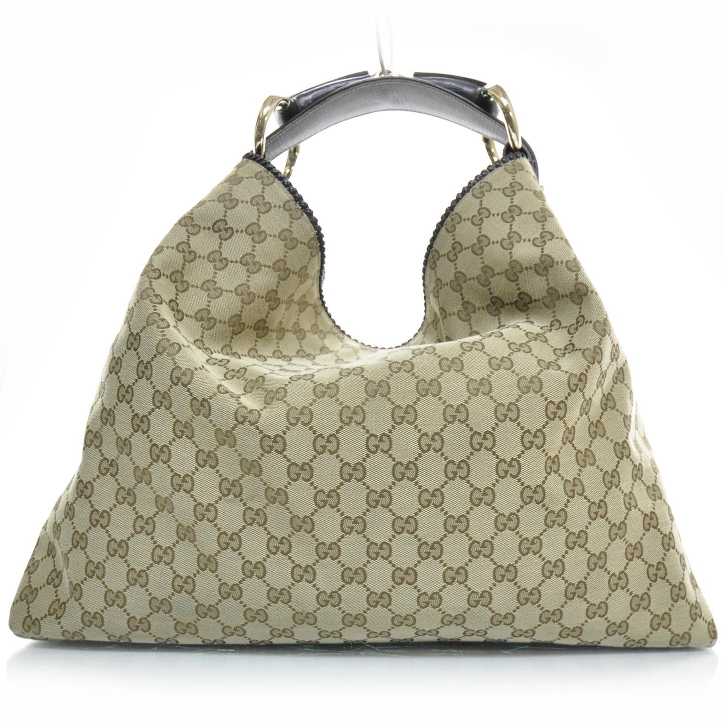Monogram Large Horsebit Chain Hobo