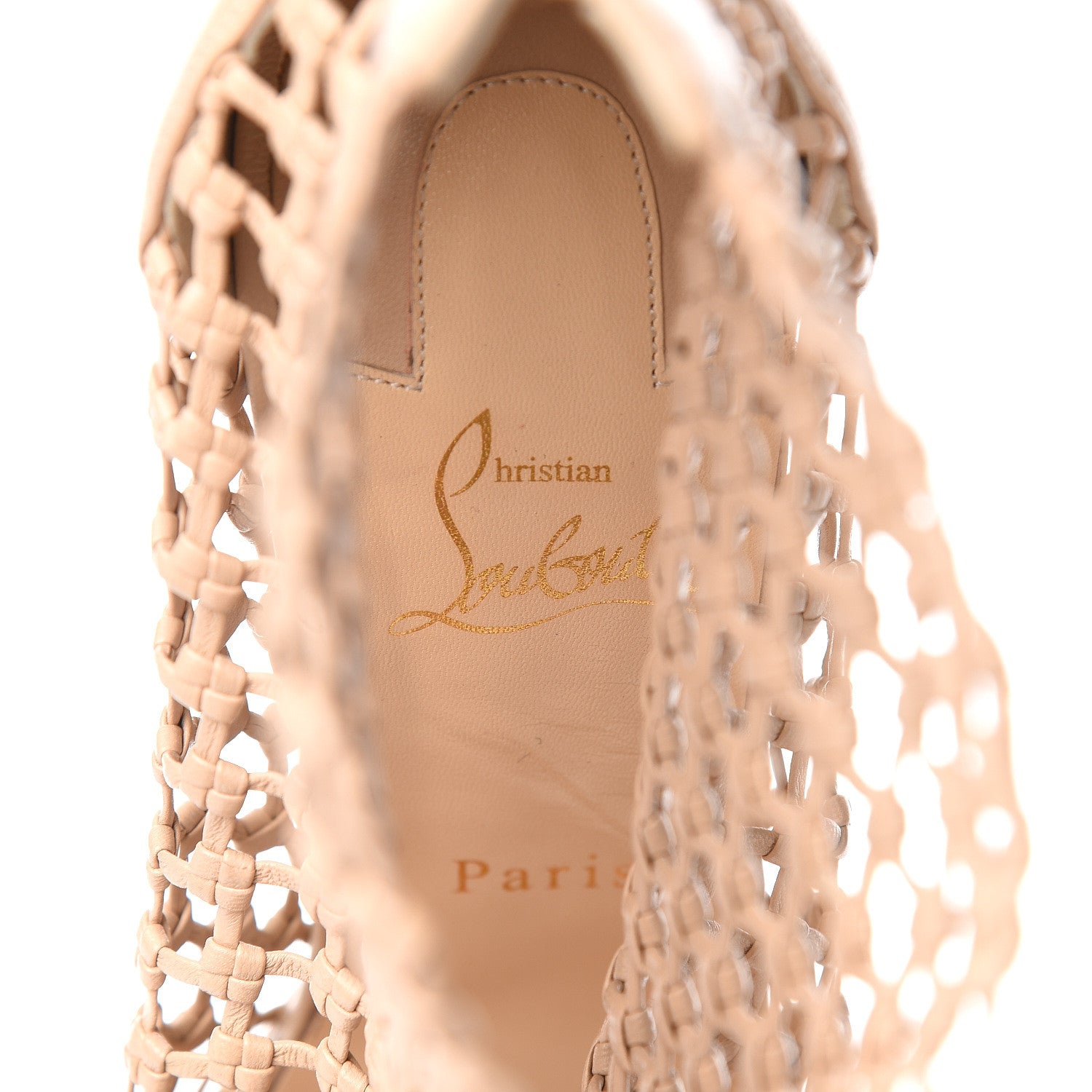 Christian Louboutin Nappa Porligot 120 Pumps 40.5 Nude 7 of 7