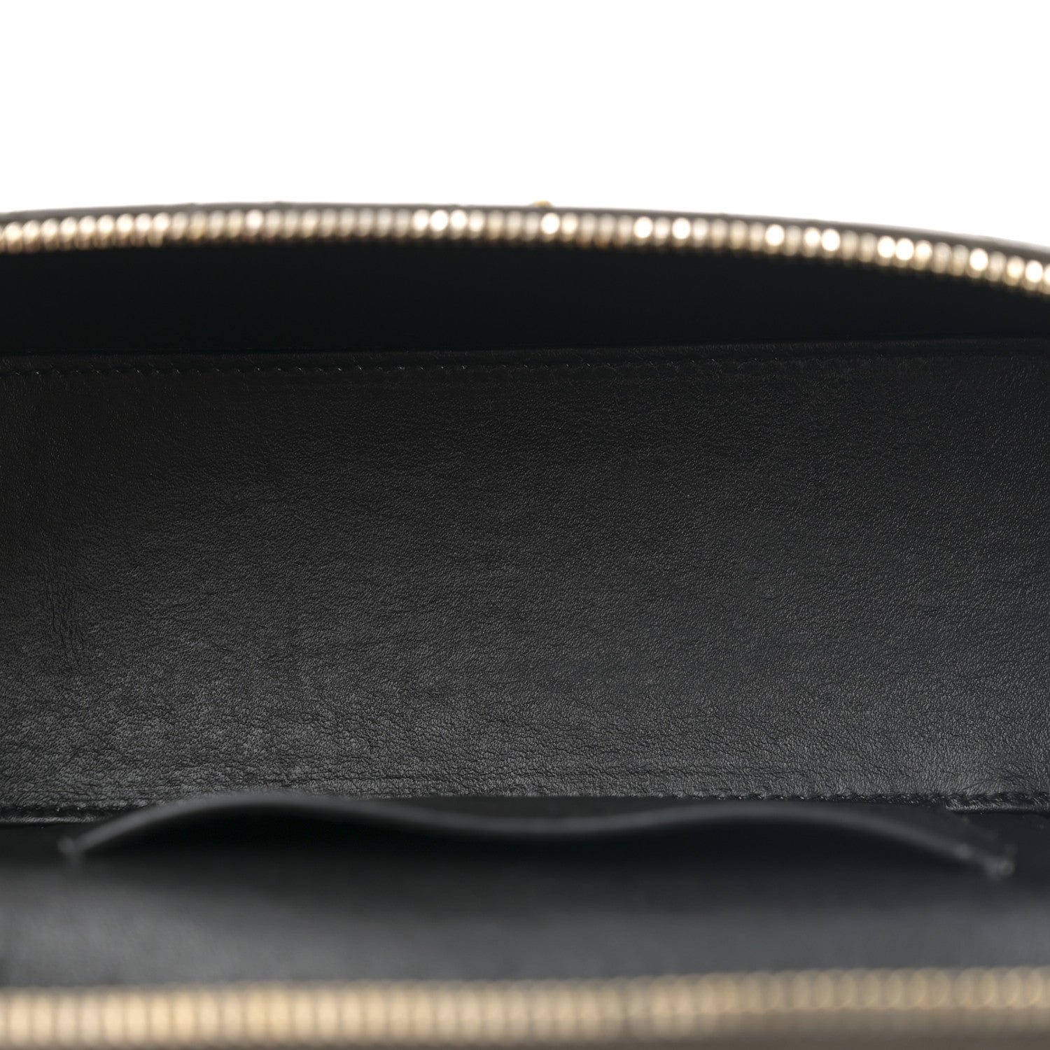Saint Laurent Lambskin Quilted Mini Gaby Vanity Case Light Musk 5 of 12