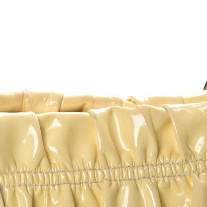 Prada Vernice Dressy Gaufre Shopping Satchel White 15 of 15