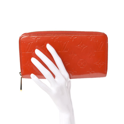 Louis Vuitton Vernis Zippy Wallet Orange Sunset 2 of 10