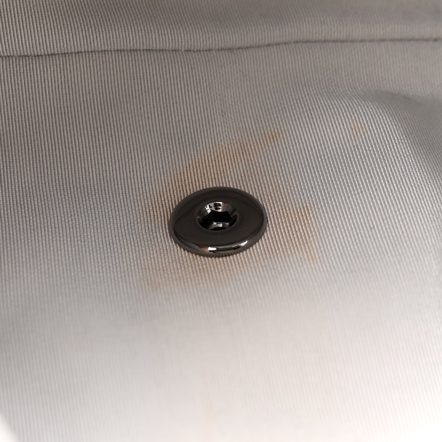 Chanel Perforated Metallic Lambskin Medium CC Medals Flap Silver 11 of 13