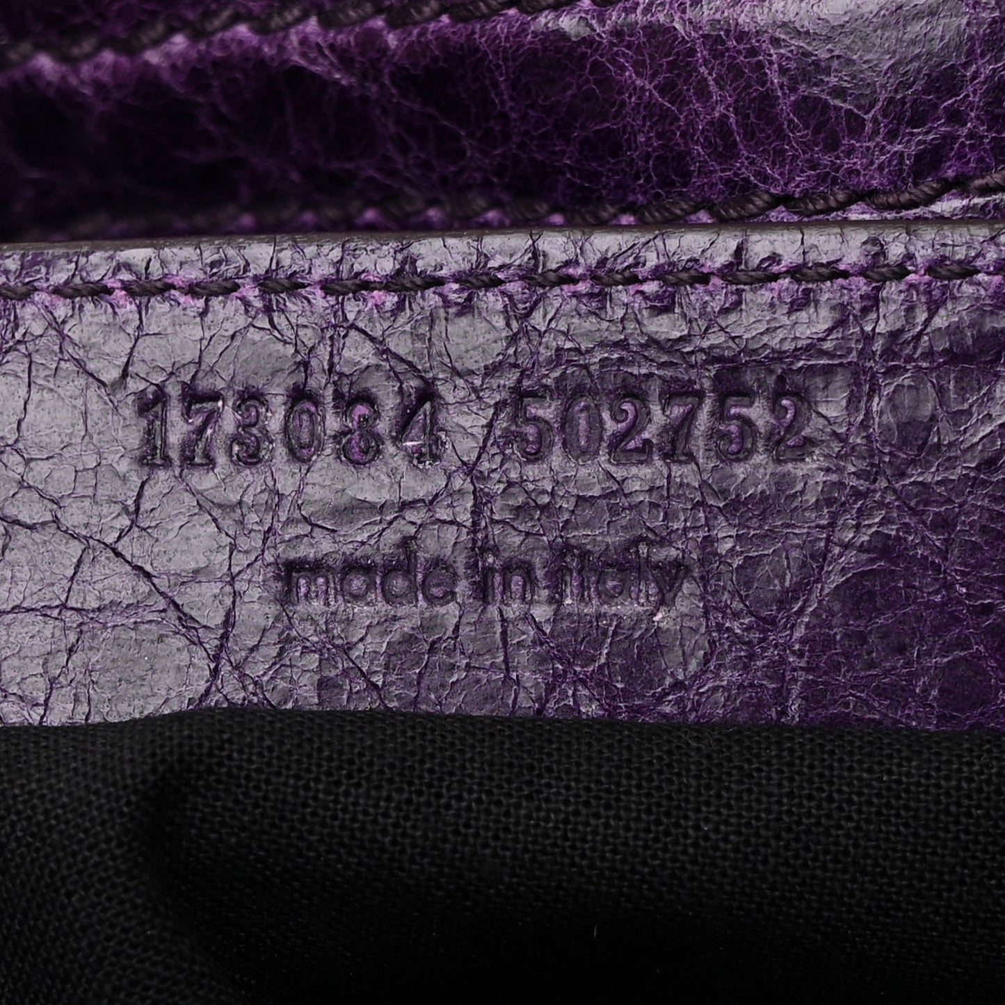 Agneau Giant 21 Silver Hardware City Raisin