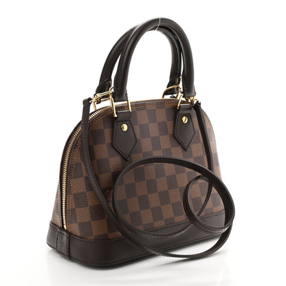 Louis Vuitton Damier Ebene Alma BB 3 of 8