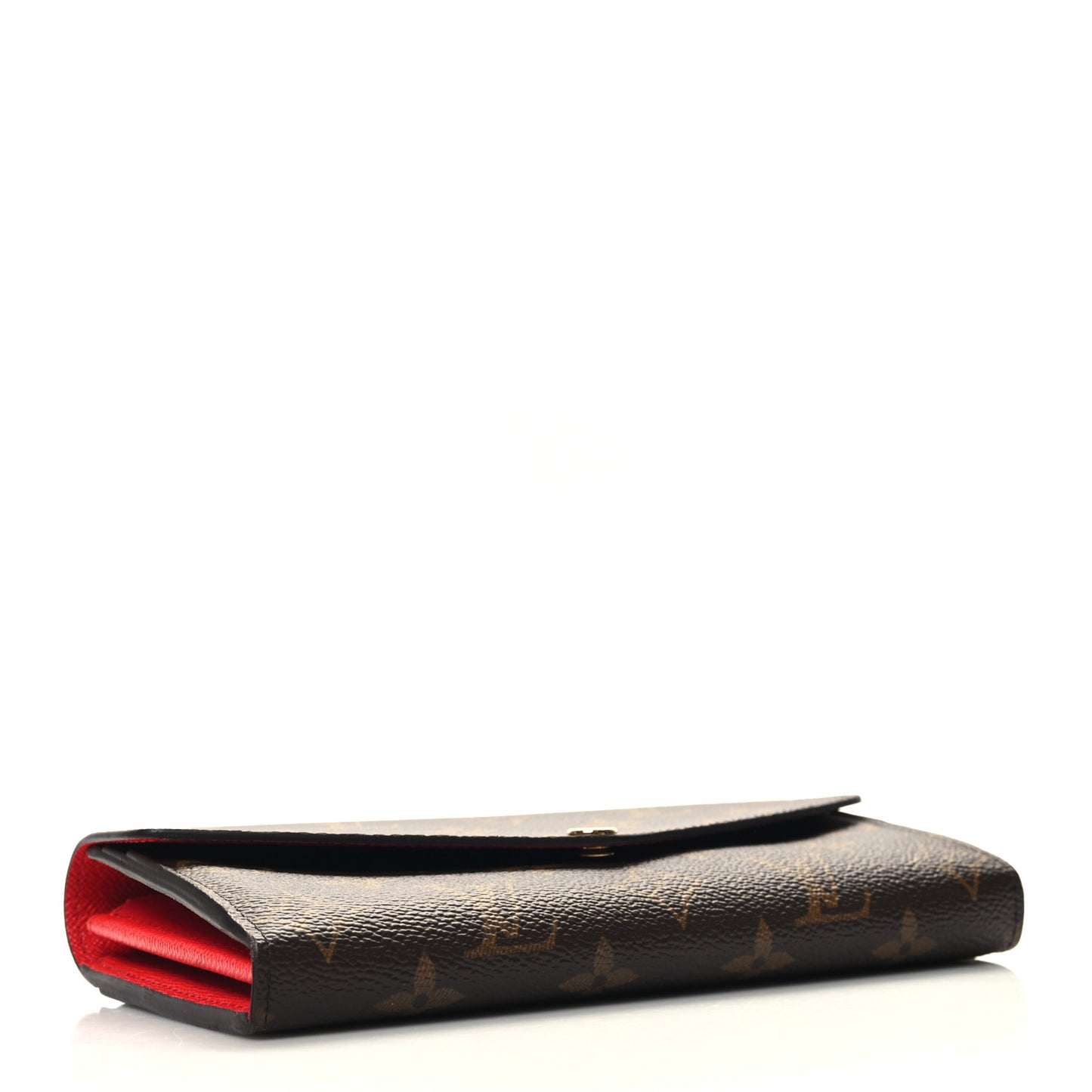 Monogram Sarah Wallet NM Coquelicot