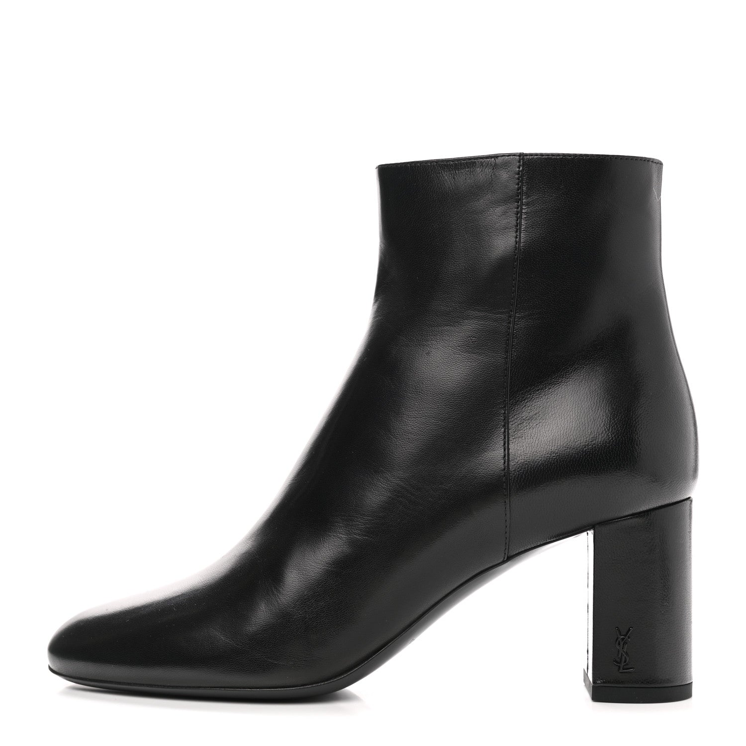 Saint Laurent Nappa Vendome Loulou Ankle Zip Boot 38 Black 1 of 10
