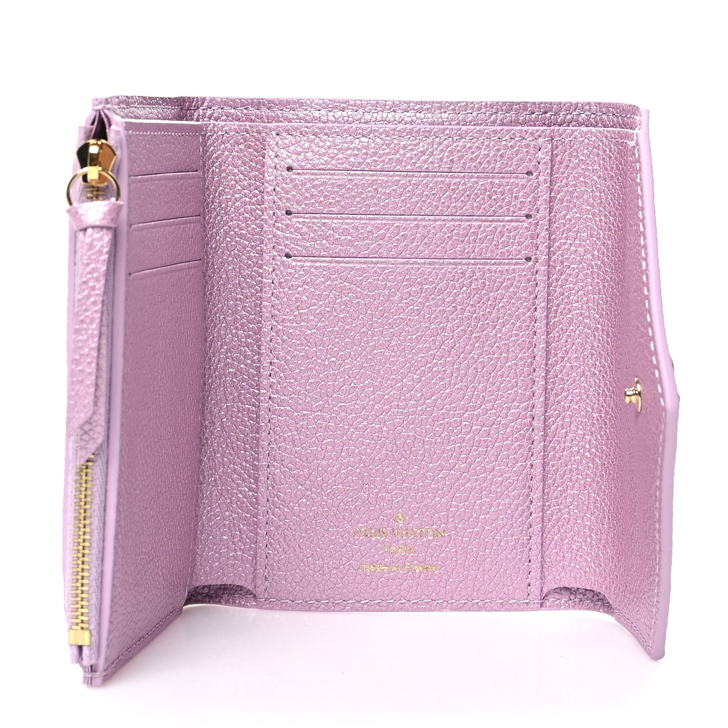 Empreinte Monogram Flower Victorine Wallet Pearly Lilac