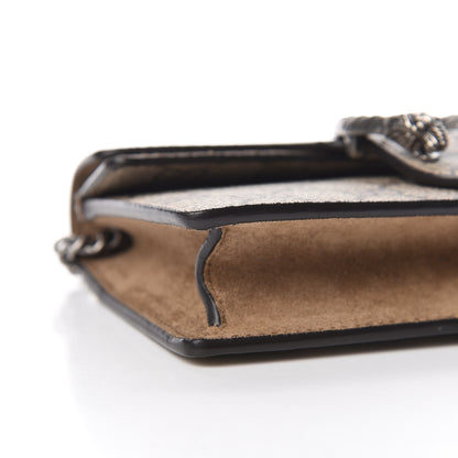 Gucci GG Supreme Monogram Super Mini Dionysus Shoulder Bag Taupe 7 of 10