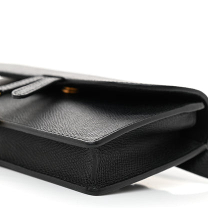 Christian Dior Grained Calfskin Saddle Belt Bag Black 8 of 11