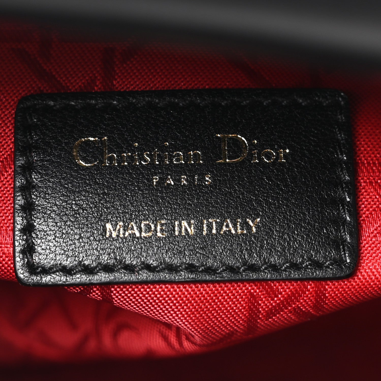 Christian Dior Lambskin Cannage Small My ABCDior Lady Dior Black 5 of 9