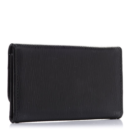 Prada Vitello Move 6 Key Holder Black Lacca 3 of 9