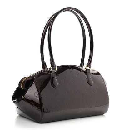 Louis Vuitton Vernis Sherwood PM Amarante 2 of 7