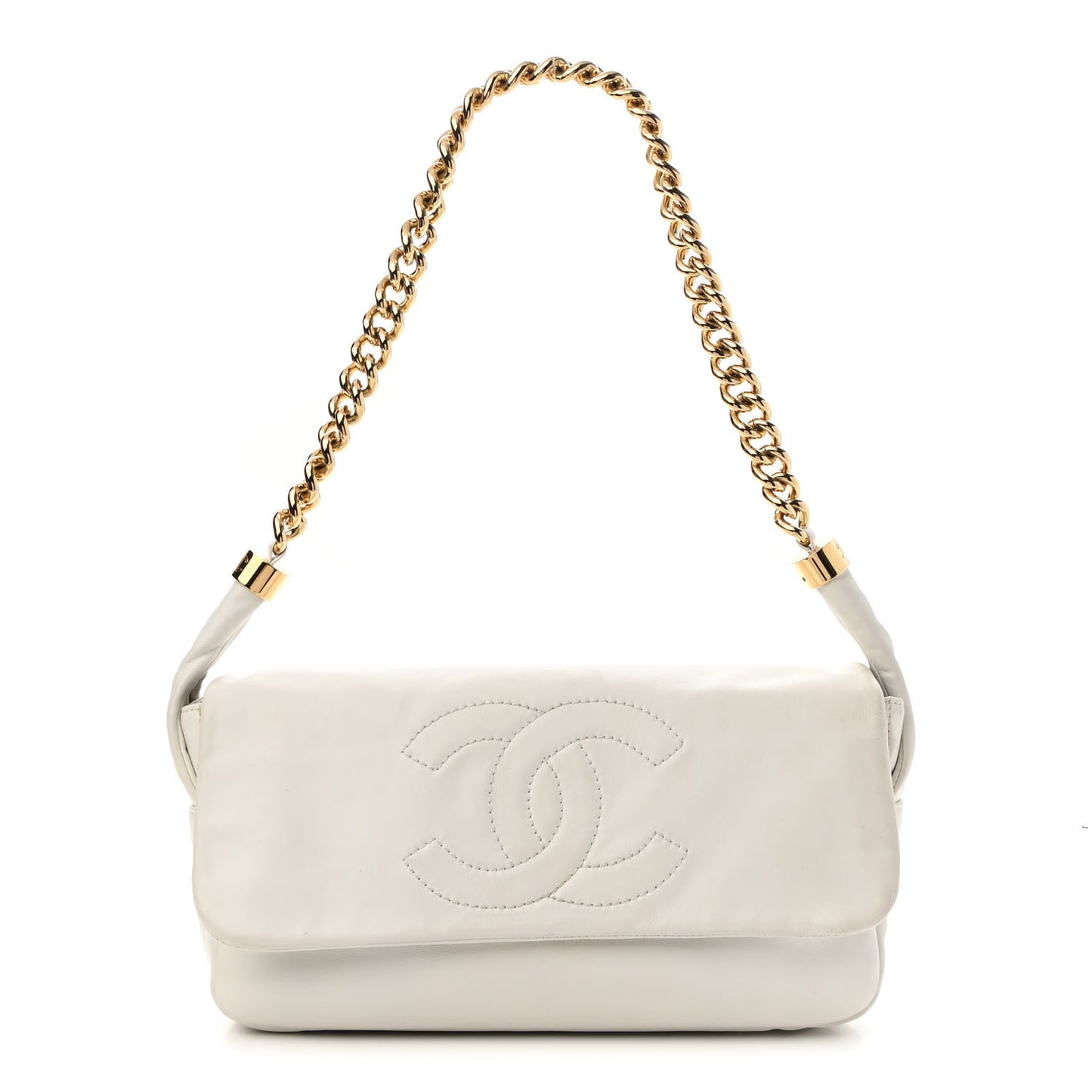 Lambskin Rodeo Drive Flap White