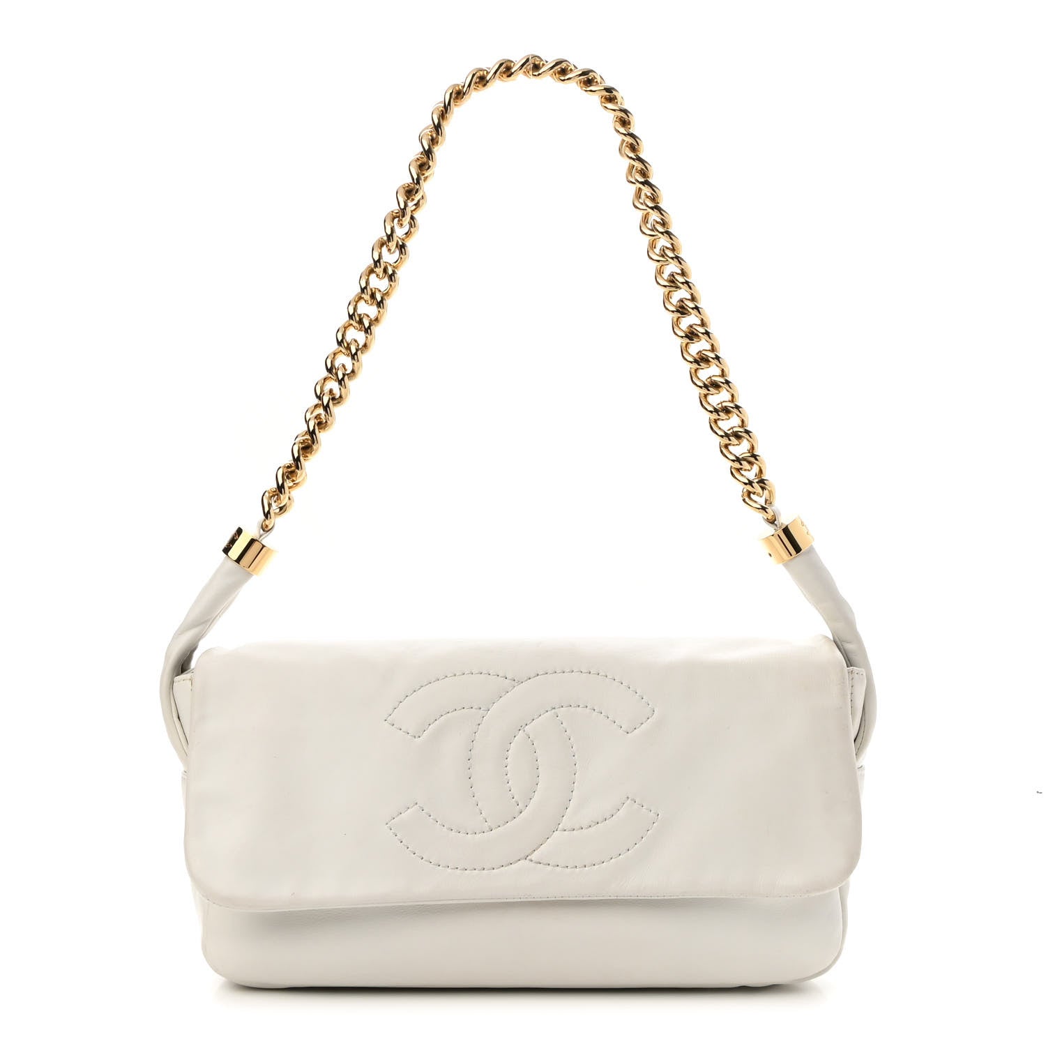 Chanel Lambskin Rodeo Drive Flap White 1 of 10