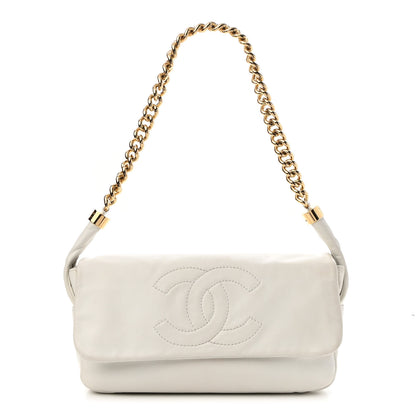 Chanel Lambskin Rodeo Drive Flap White 1 of 10