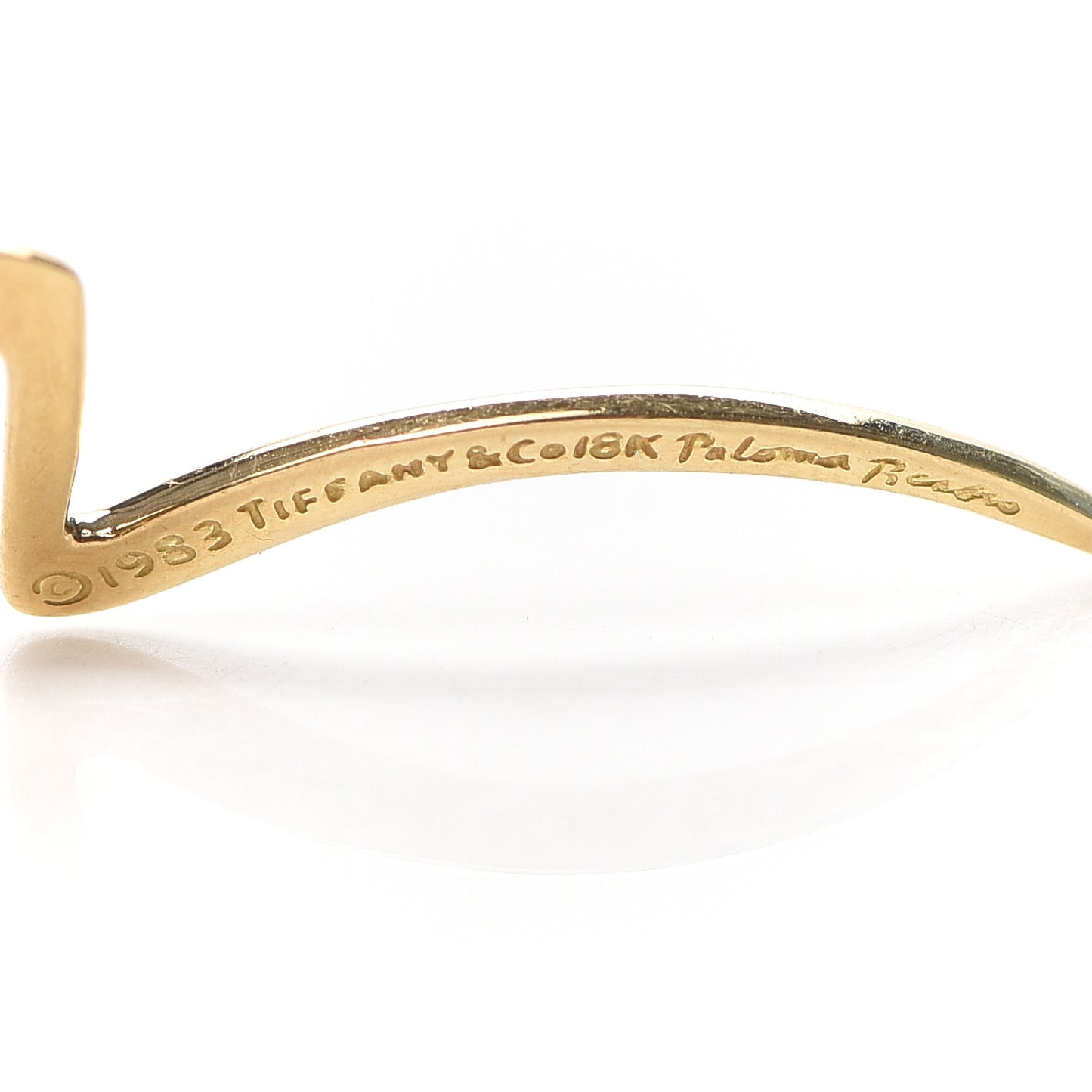 18K Yellow Gold Paloma Picasso Scribbles Earrings