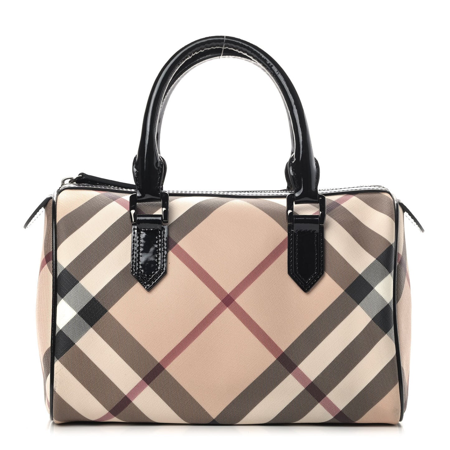 Nova Check Small Chester Bowling Bag Black